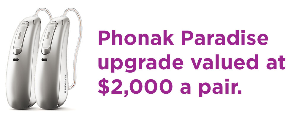 phonak paradise bluetooth hearing aid free upgrade
